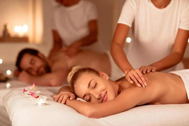 massage en duo à l'institut Belles du Sud de Carbonne